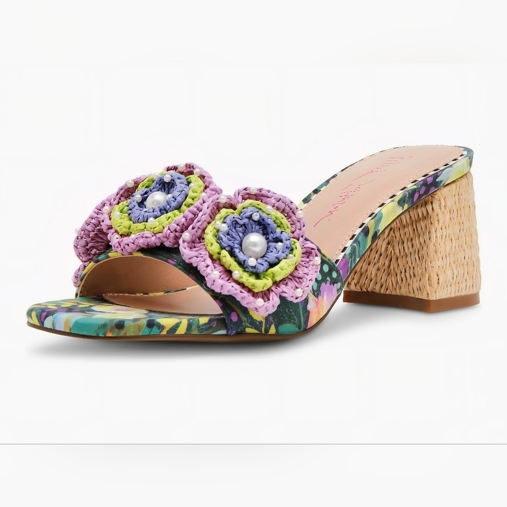 NEW Betsey Johnson Women's Dietrich Heeled Sandal (Size 8.5)